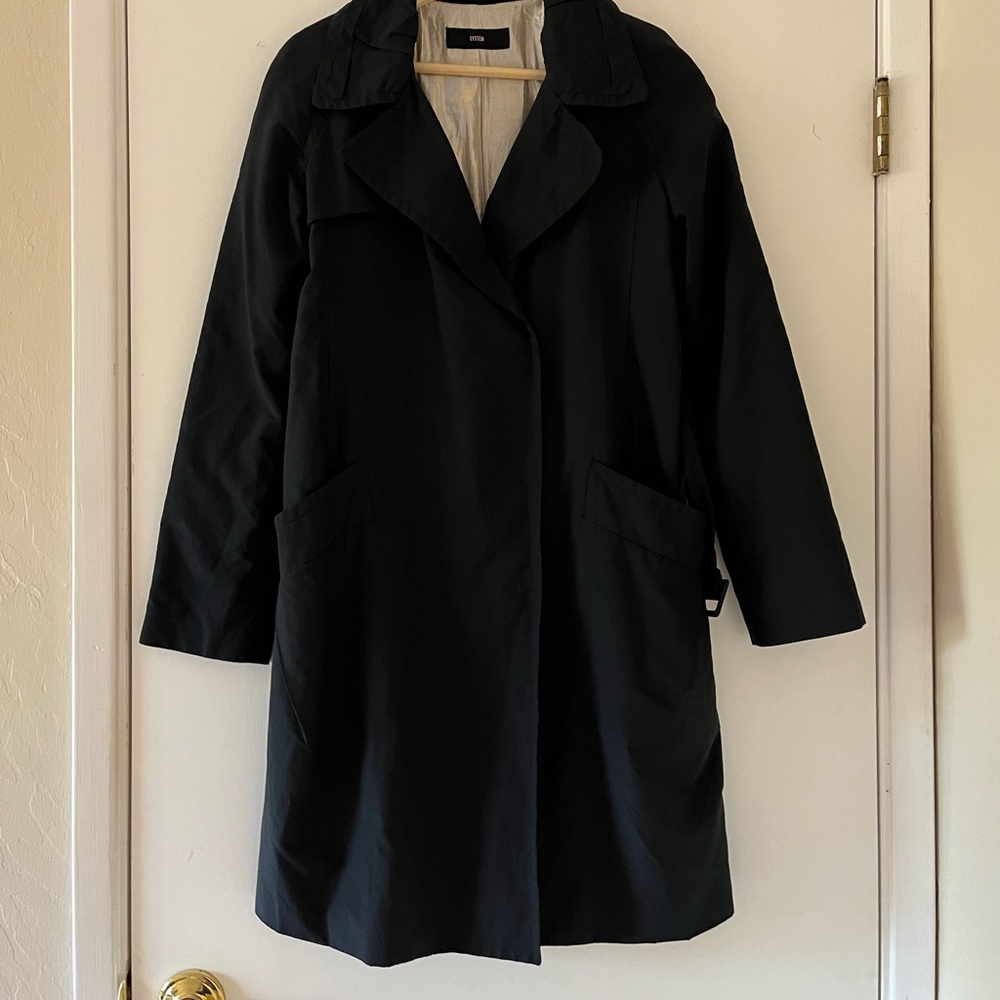 🧡 System navy trench coat Size 2